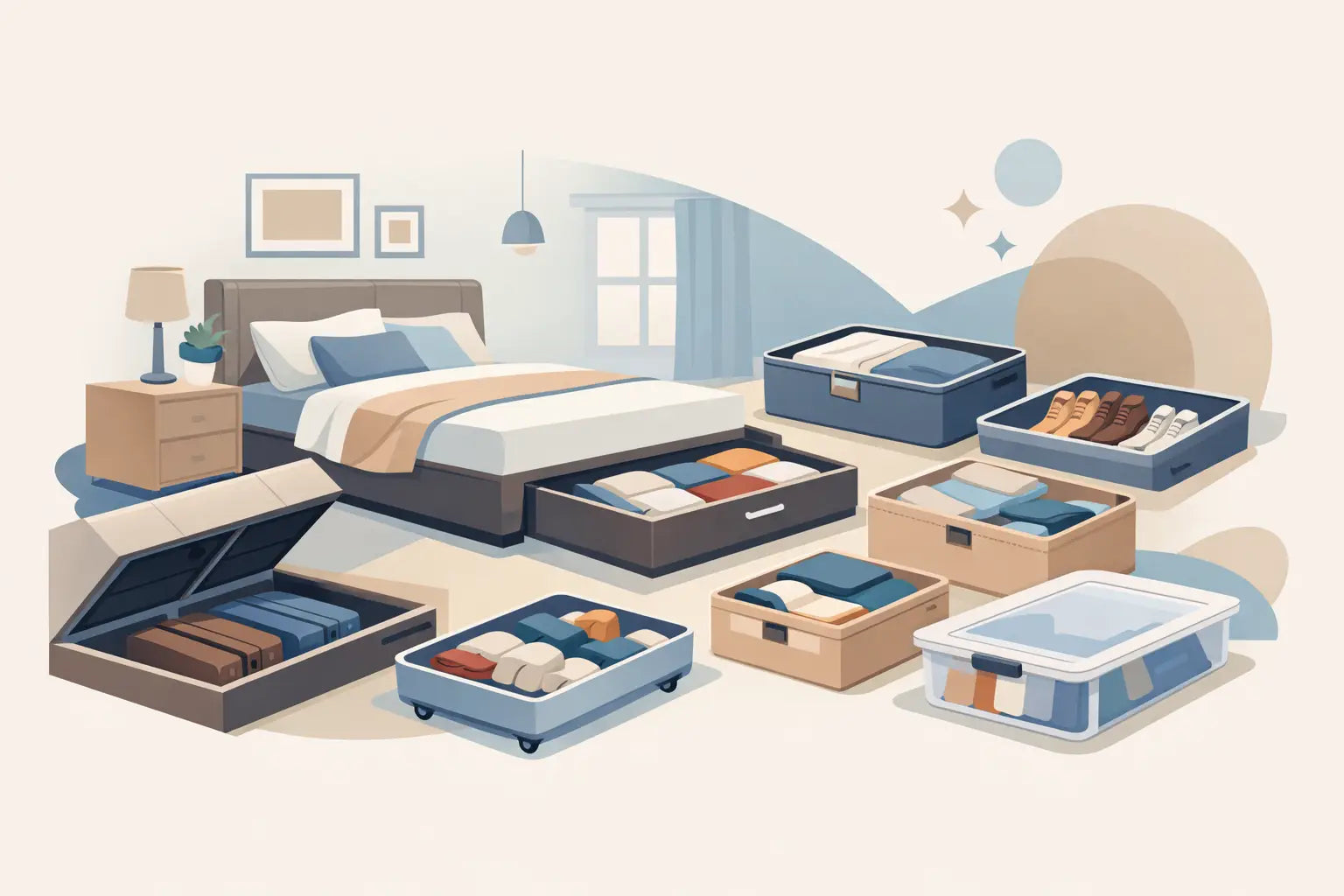 11 Under Bed Storage Ideas That Actually Work