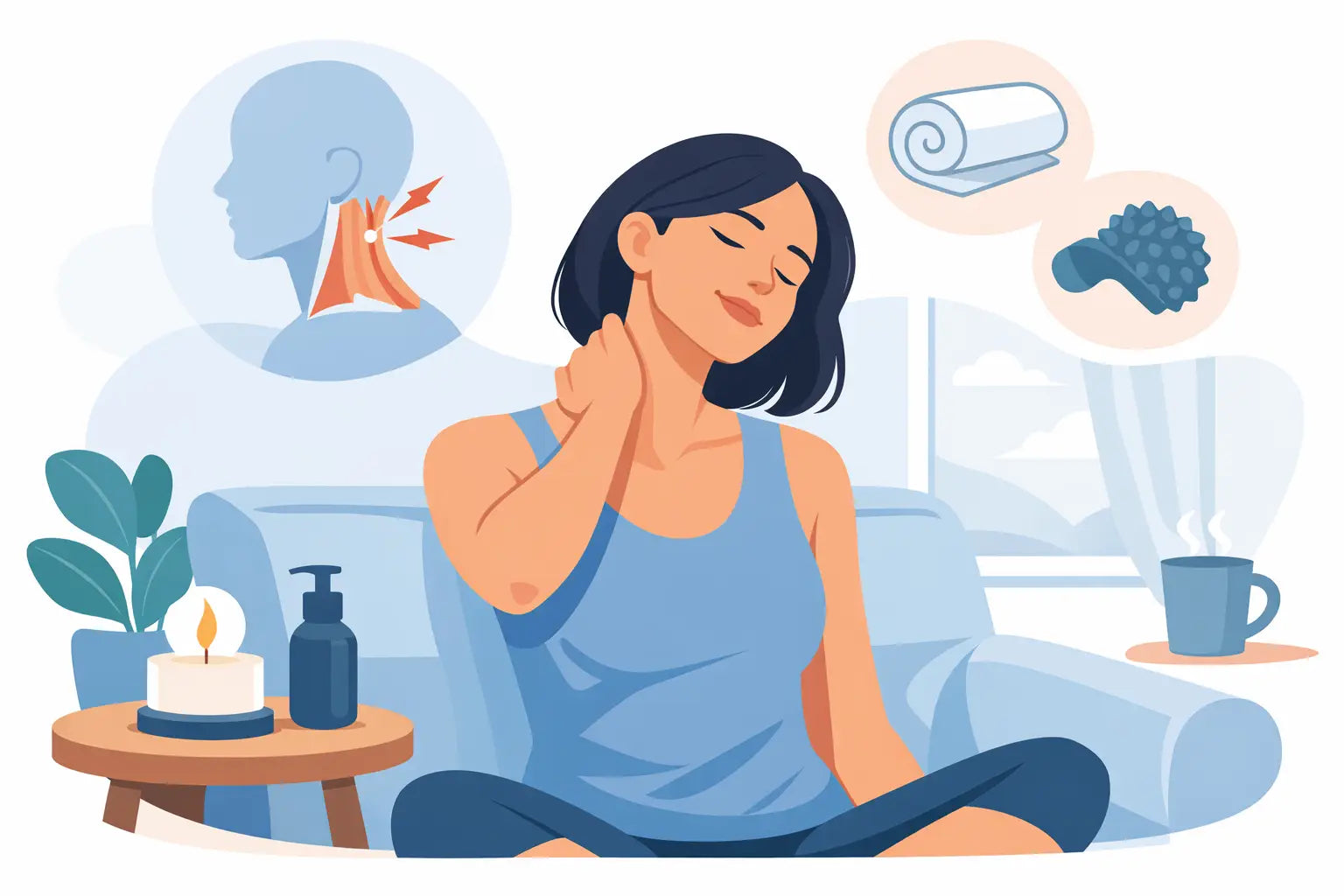 How to Relieve Neck Tension at Home