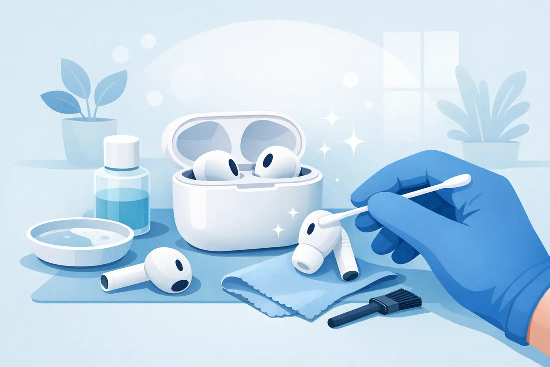 How to Clean Earbuds Safely at Home