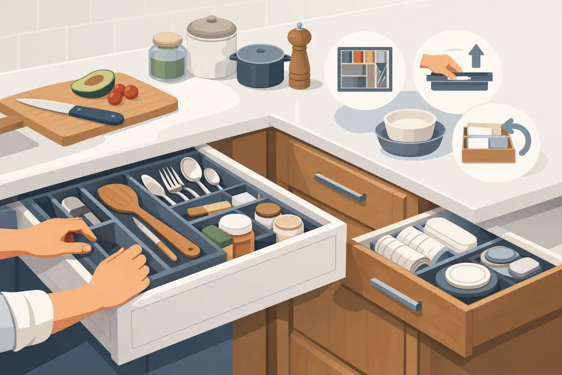 How to Organise Kitchen Drawers Properly